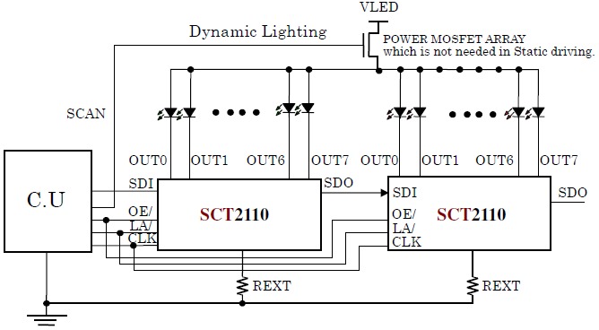SCT2110 Typical Application Circuits 