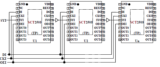 SCT2508 typical application circuit